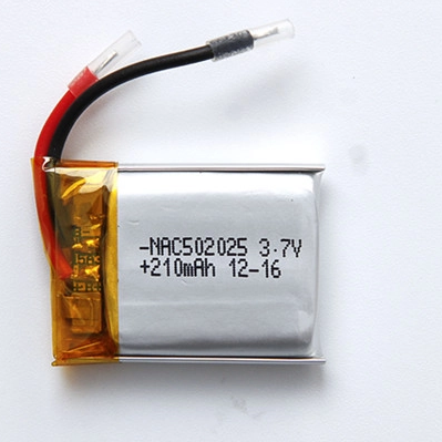 502025 3.7V 210mAh Lithium Polymer Battery 