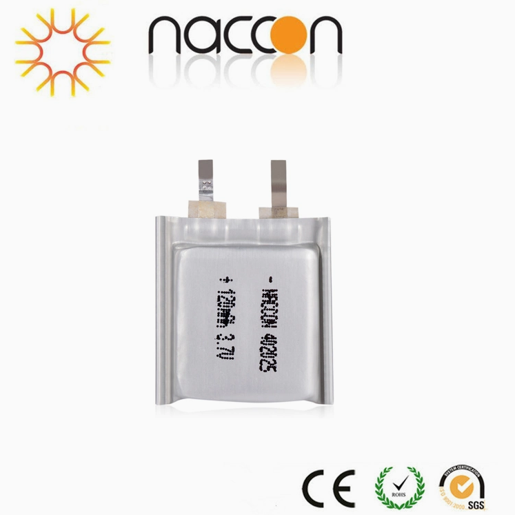 402025 3.7V 120mAh Lithium Polymer Battery 